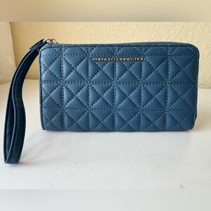 NWOT French Connection Blue Quilted Women's Bag 🦋
